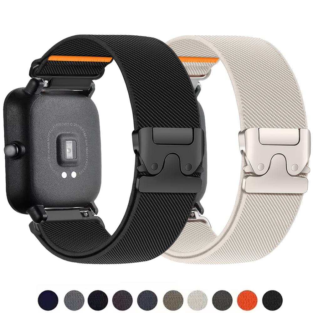 Women Accessories Website - Opaska 20mm/22mm dla Amazfit GTS 4/2/2e/3/GTS2