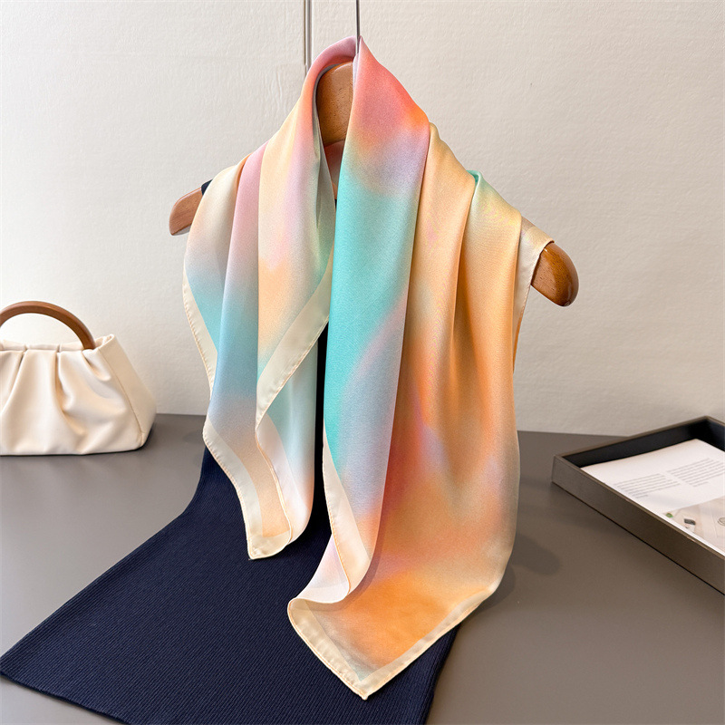 Silk Scarf Square - Jedwabna apaszka damska 2025 Design Fashion