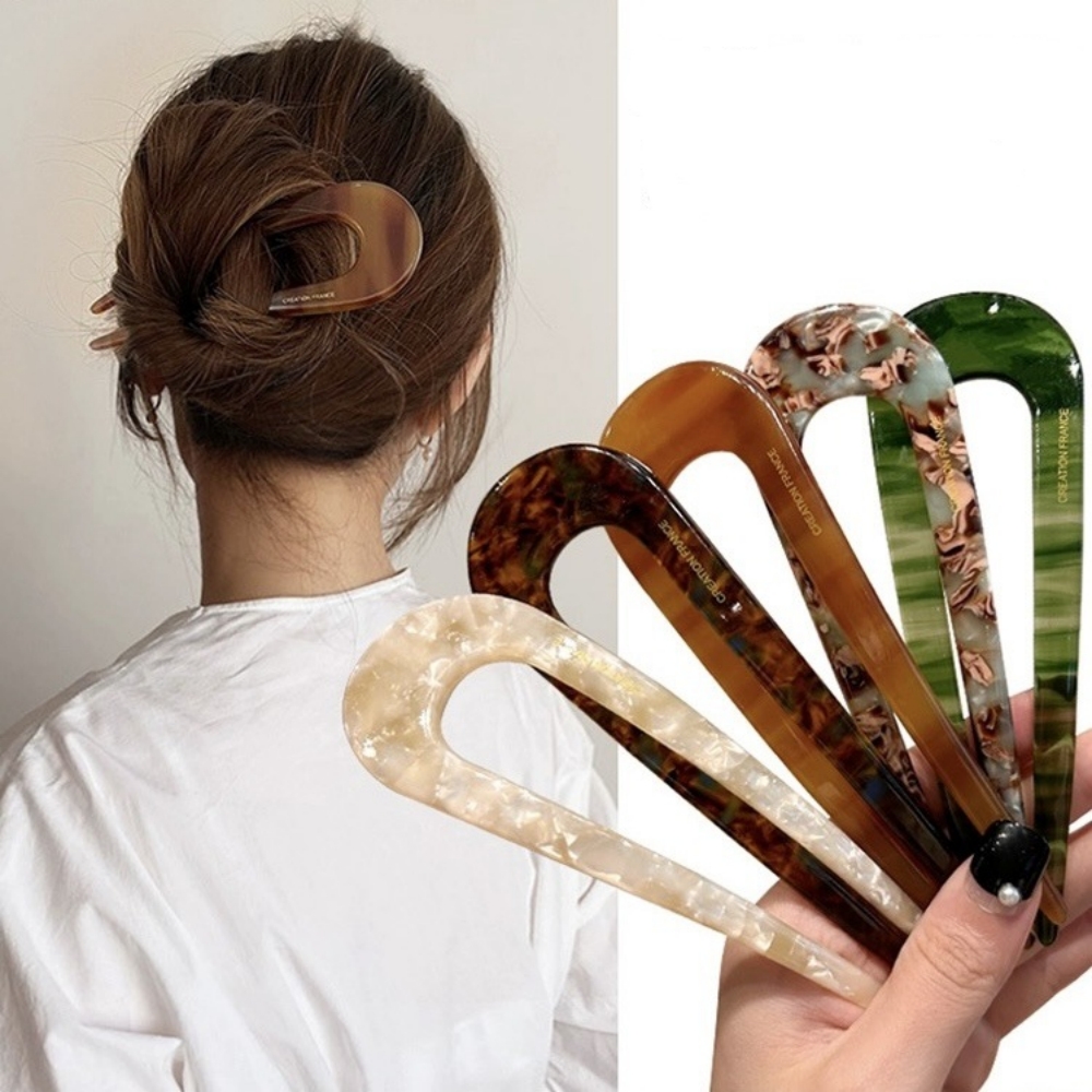Women Accessories Website - Spinki do włosów w kształcie litery