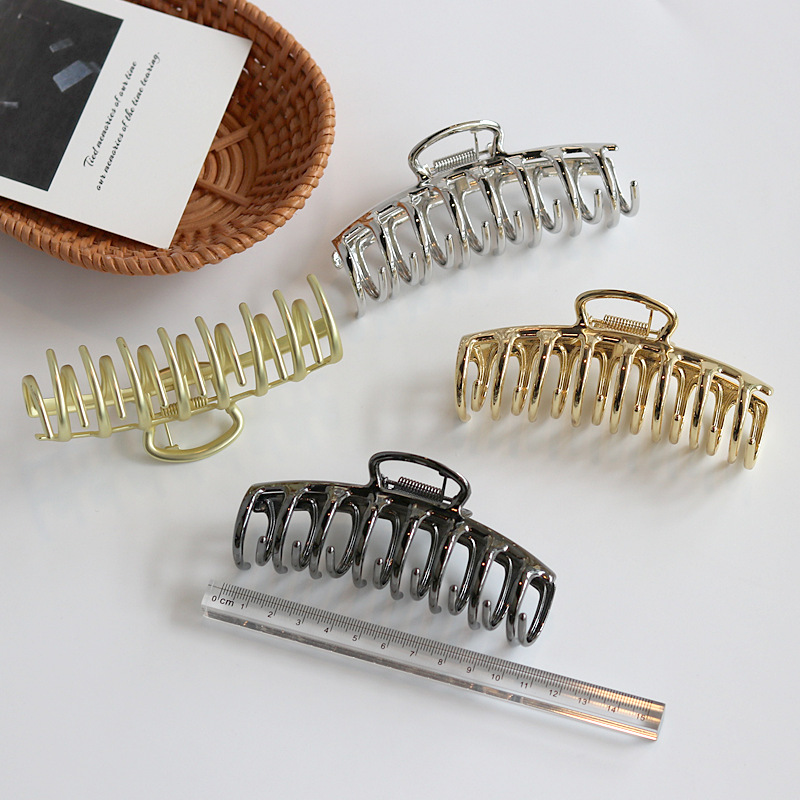 Hair Claw Clip Set - 1 szt. Francuski retro europejski i