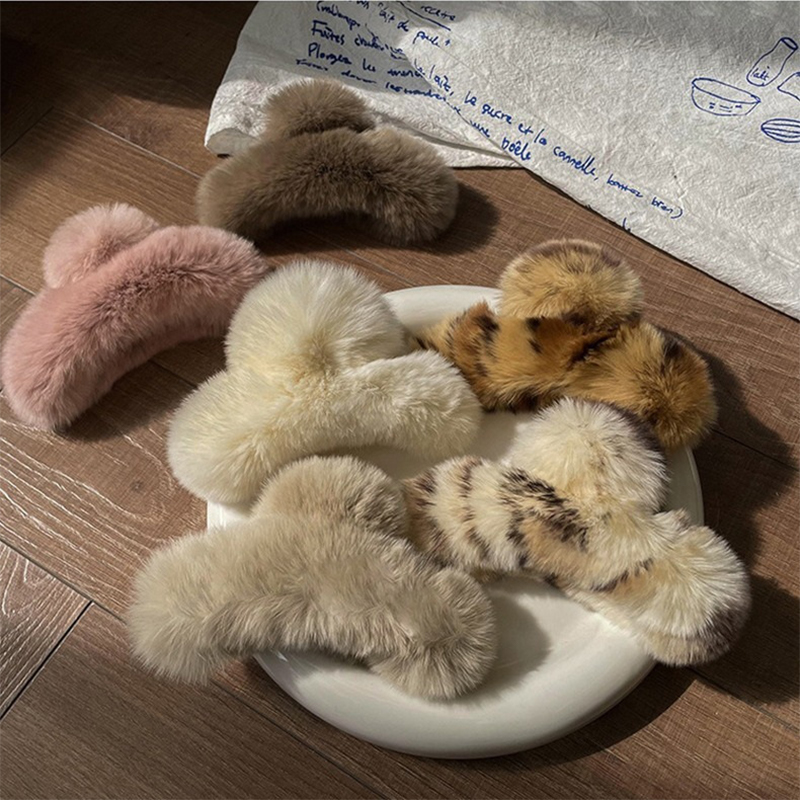 Zimowe klamra do włosów sierść – Hair Claw Clip Set recenzja i cena