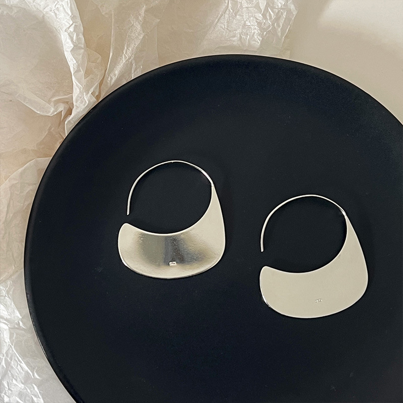 Duże kolczyki koła ze srebra p – Statement Earrings Oversized recenzja i cena