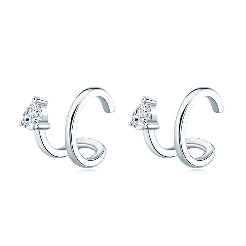 IOGOU Kolczyki mankietowe dla  – Women'S Emo Accessories recenzja i cena