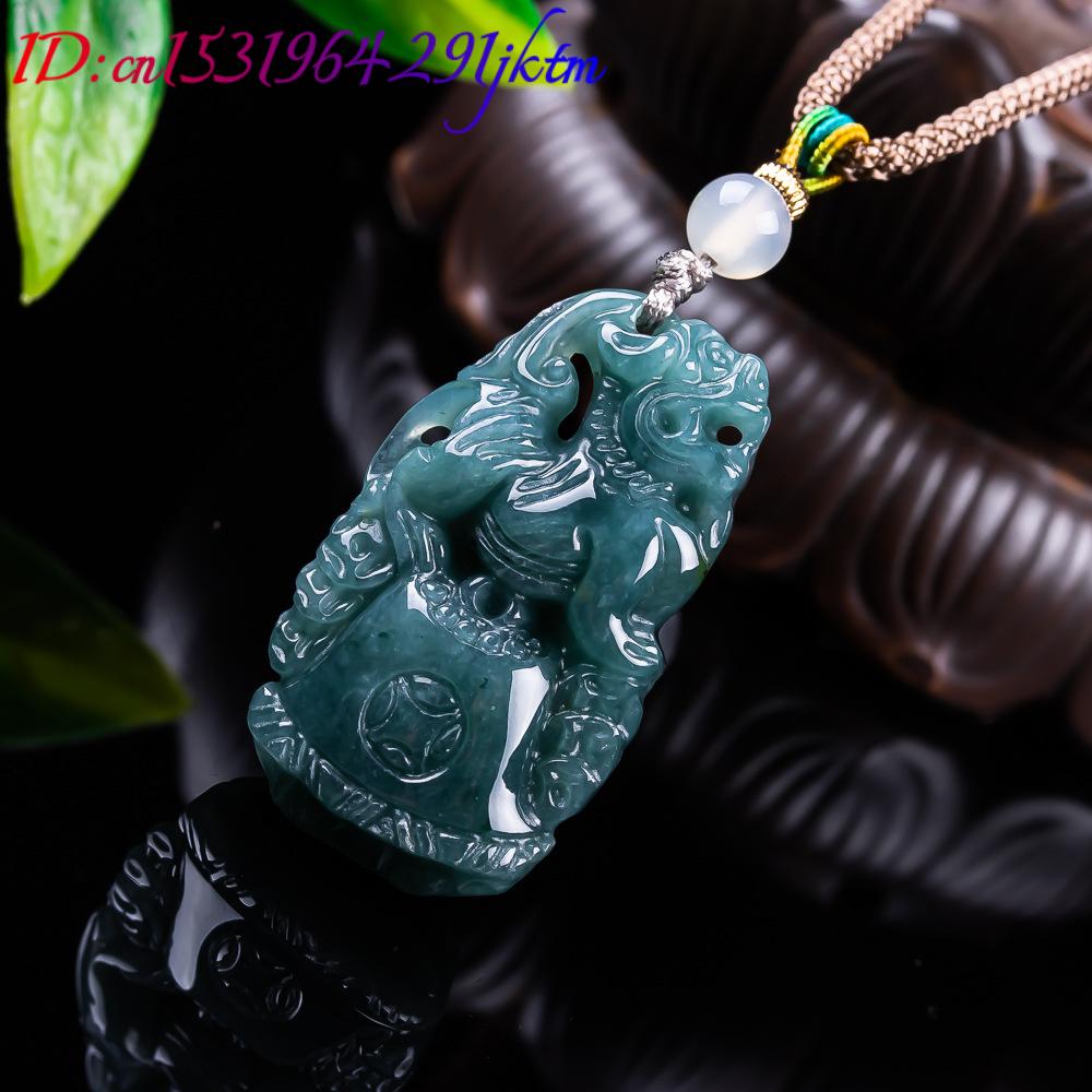Wisiorek Pixiu z jadeitu birma – Women Accessories Gift recenzja i cena