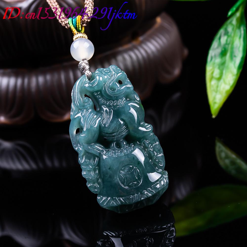 Wisiorek Pixiu z jadeitu birma – Women Accessories Gift recenzja i cena