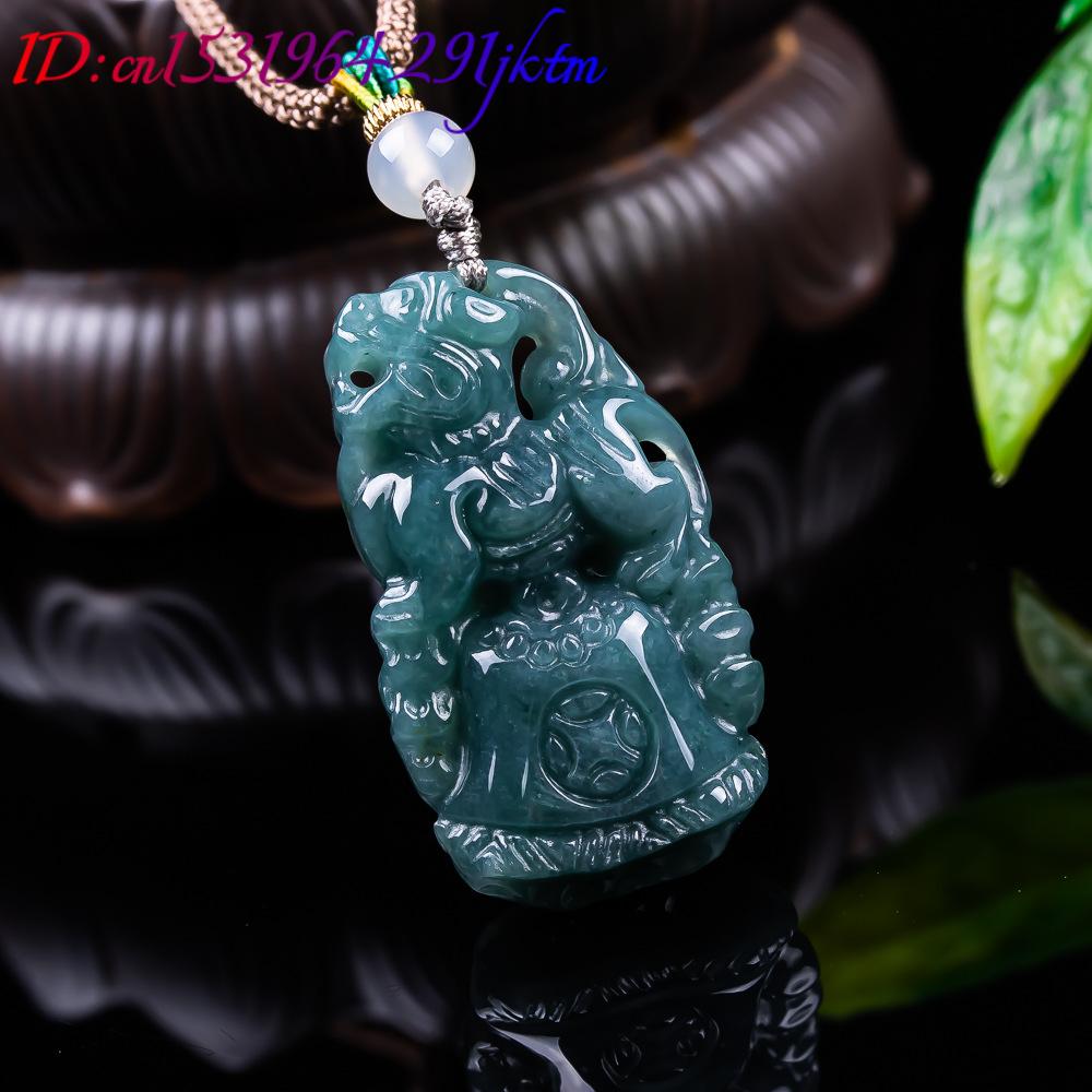 Wisiorek Pixiu z jadeitu birma – Women Accessories Gift recenzja i cena