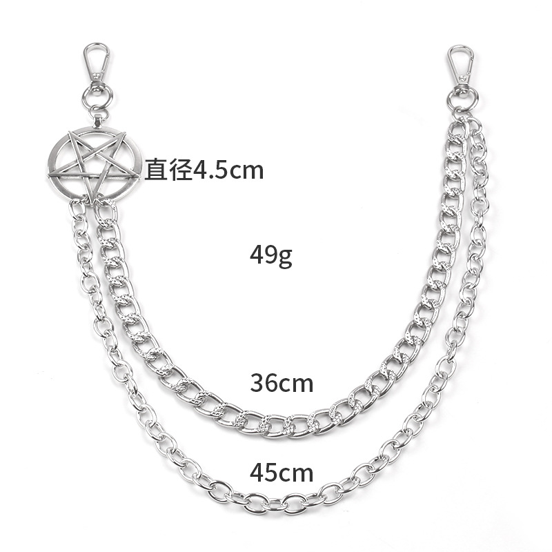 Breloczki Punk Metal Chain Pen – Women'S Emo Accessories recenzja i cena
