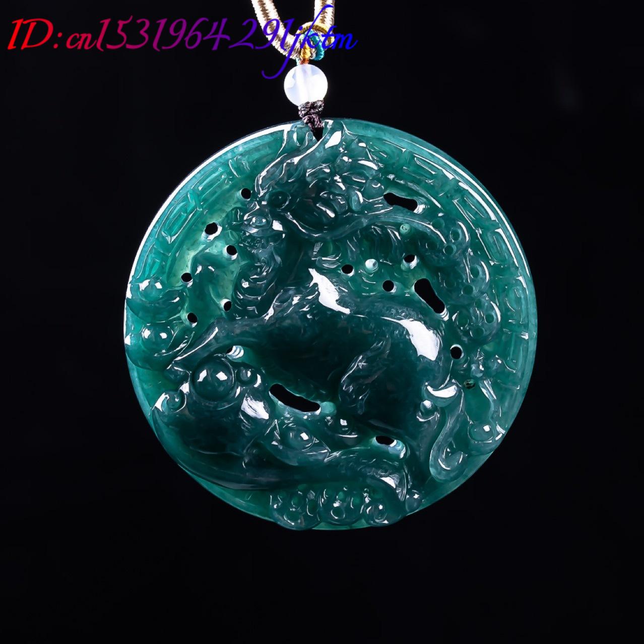 Pendant z jadeitu birmańskiego – Women Accessories Gift recenzja i cena