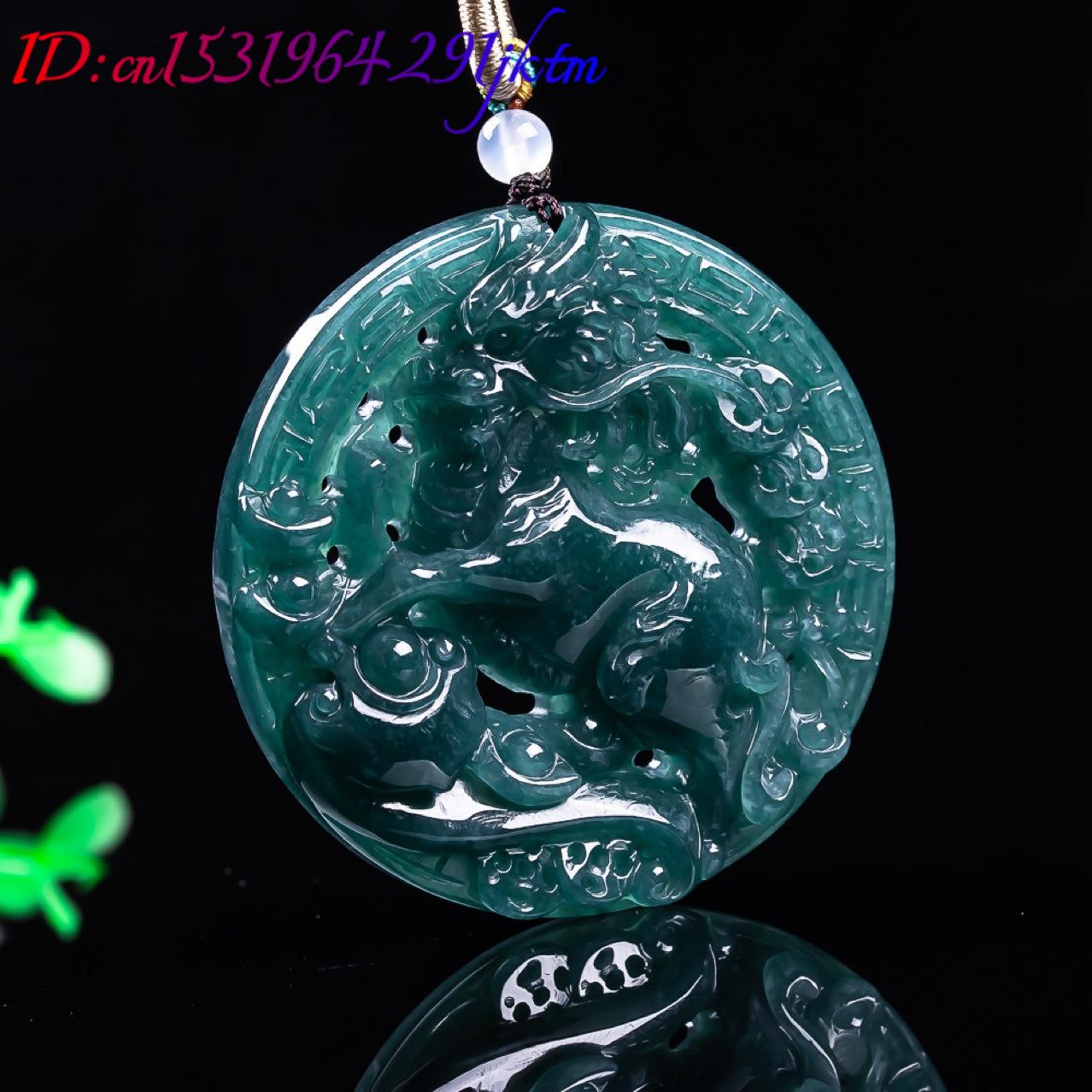 Pendant z jadeitu birmańskiego – Women Accessories Gift recenzja i cena