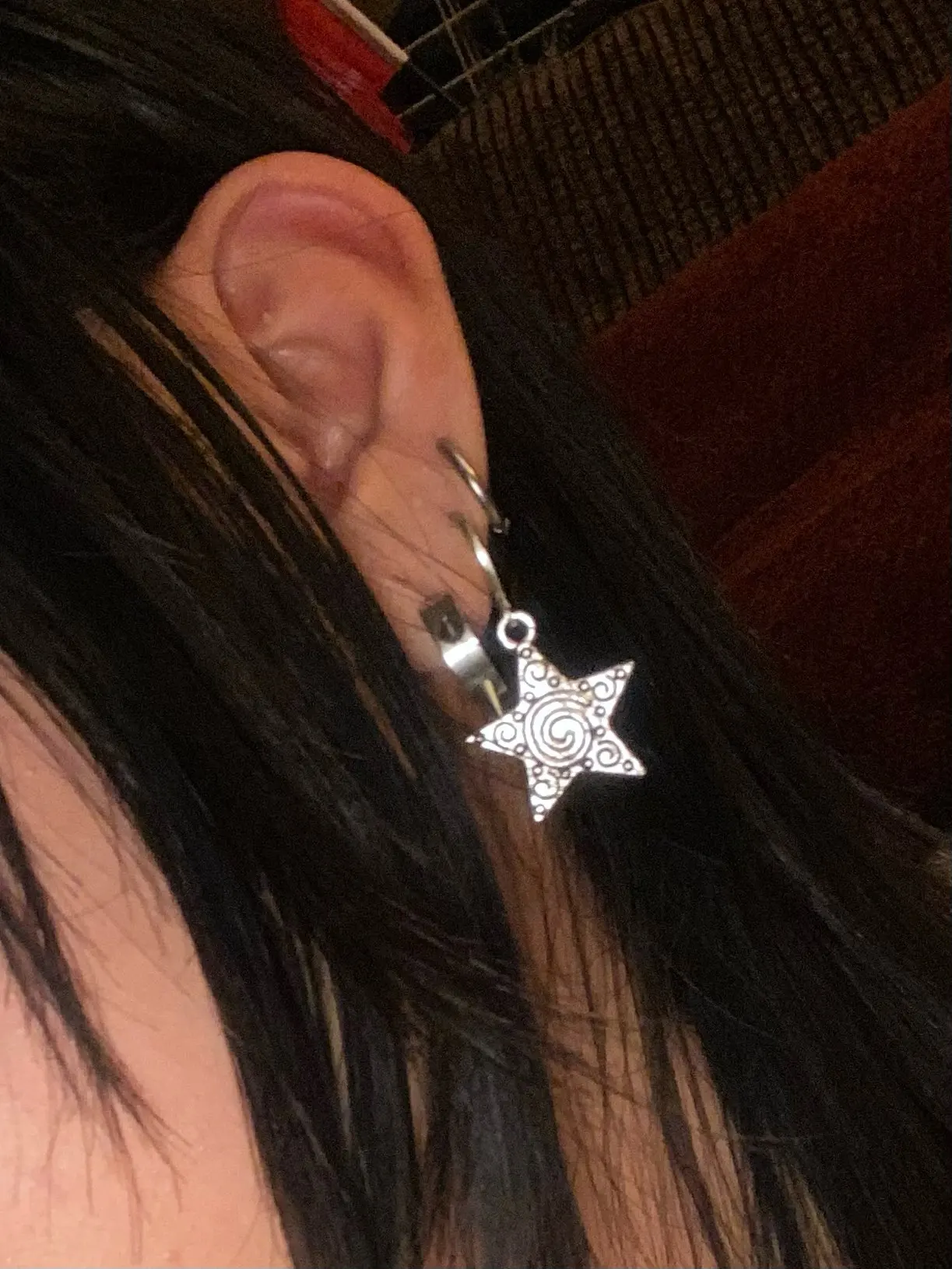 Vintage Goth Silver Color Spir – Women'S Emo Accessories recenzja i cena