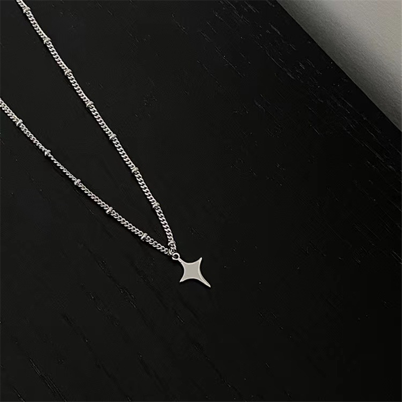 Kpop Goth Silver Color Star Pe – Women'S Emo Accessories recenzja i cena