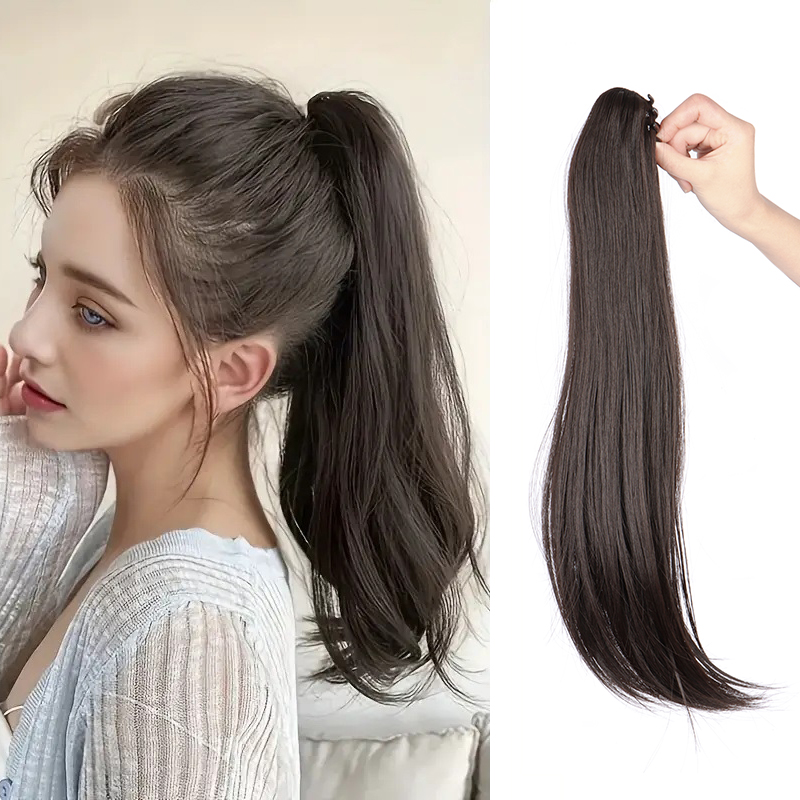 Elegancki Syntetyczny Kucyk Da – Hair Claw Clip Set recenzja i cena