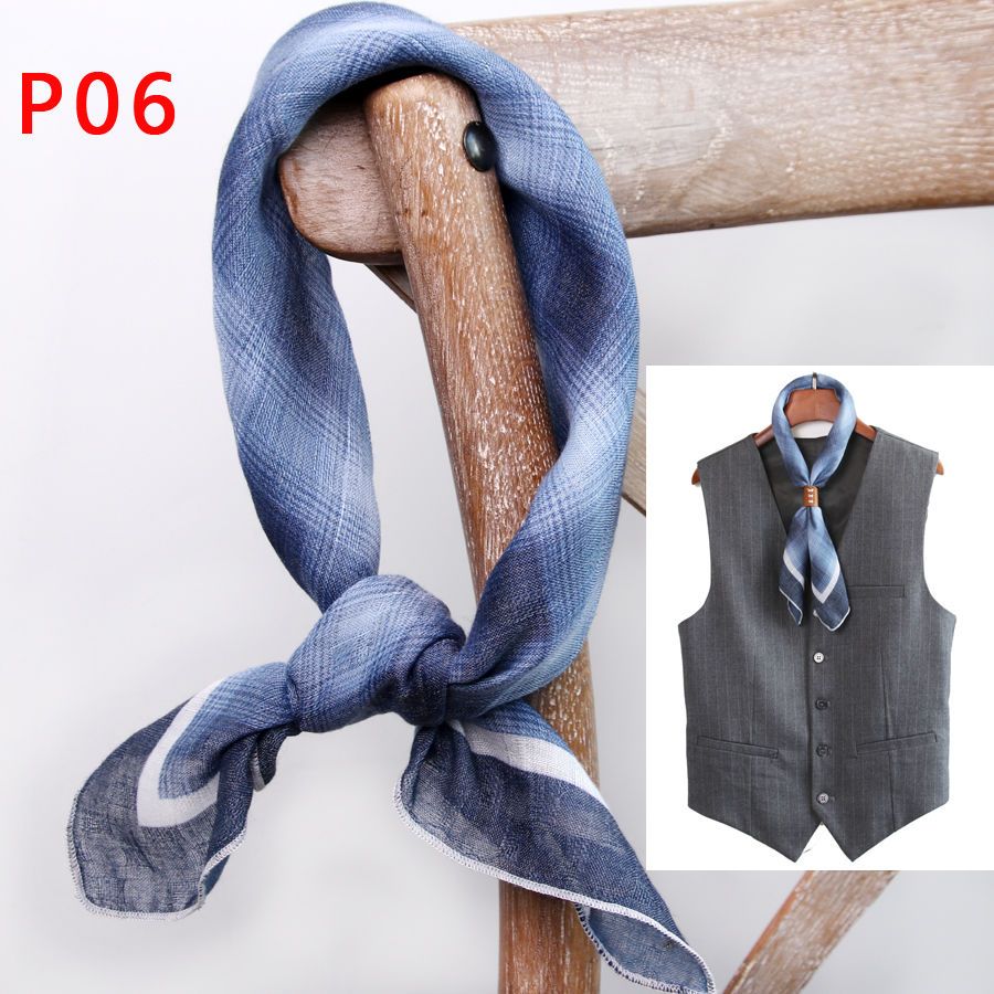 Męski kwadratowy szalik z guzi – Silk Scarf Square recenzja i cena