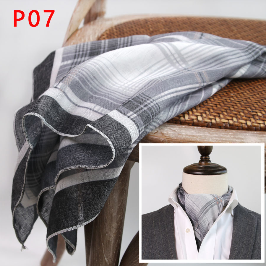 Męski kwadratowy szalik z guzi – Silk Scarf Square recenzja i cena