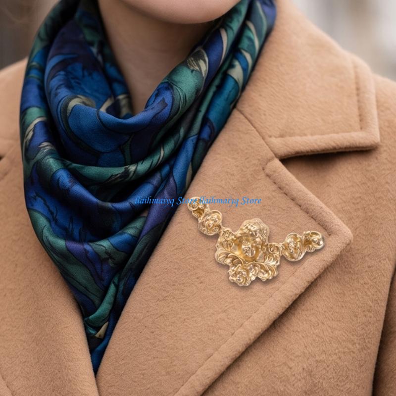 573B Ozdobna wpinka do klapy z – Brooch Pin Gold recenzja i cena