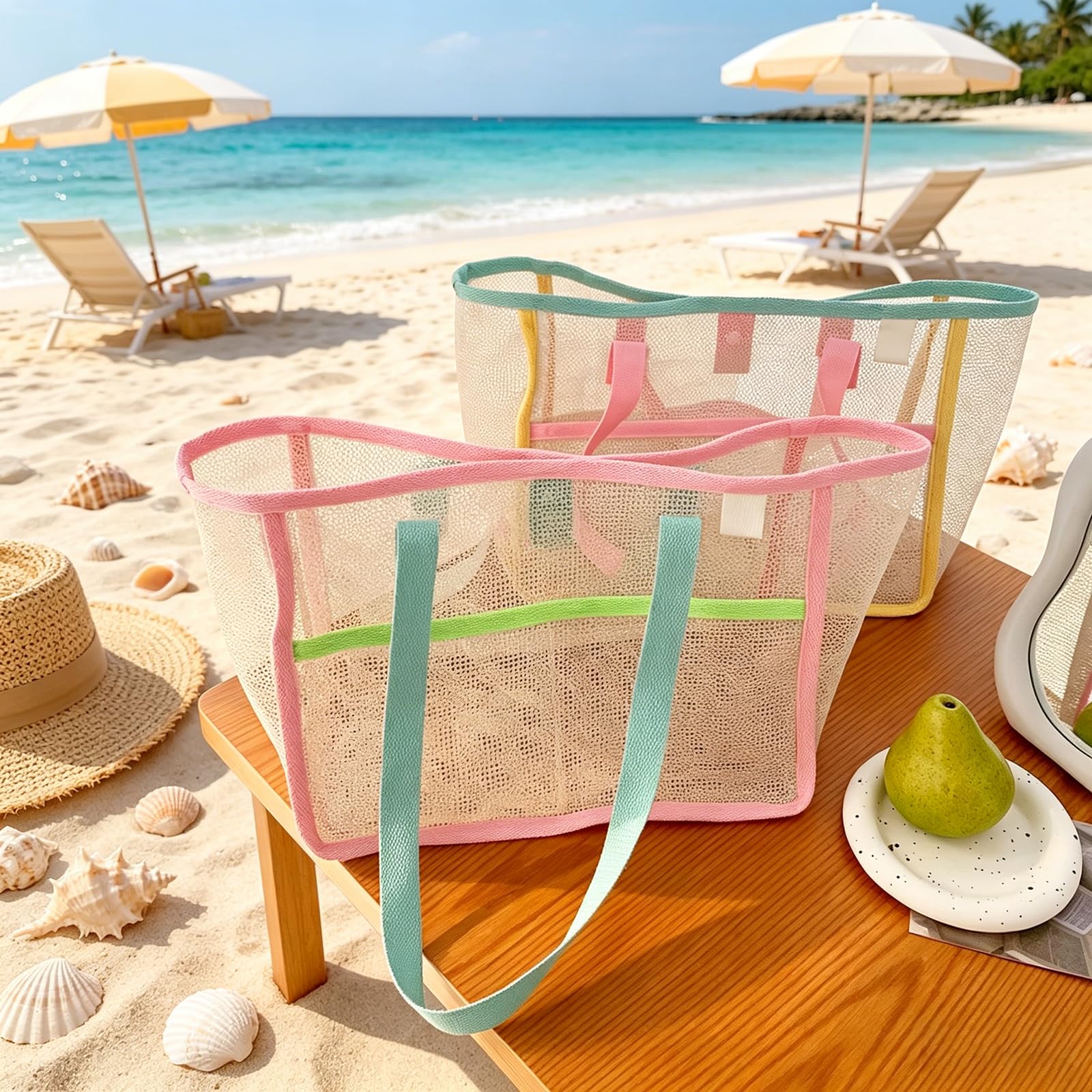 Torby plażowe damskie, kolorow – Women Accessories Pack recenzja i cena