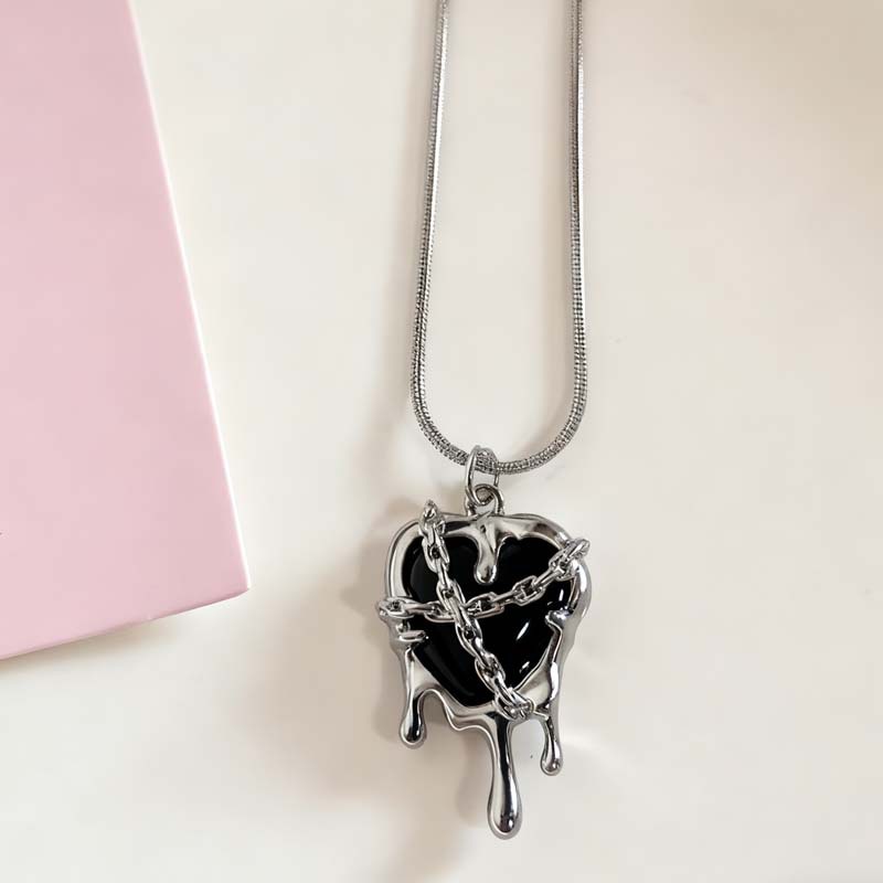 Nowy Punk Gotycki Czerwono-Cza – Women'S Emo Accessories recenzja i cena