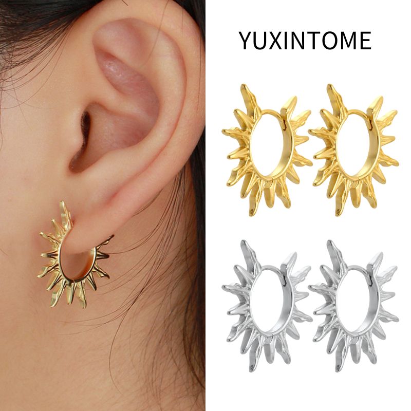925 Sterling Silver Ear Needle – Statement Earrings Oversized recenzja i cena
