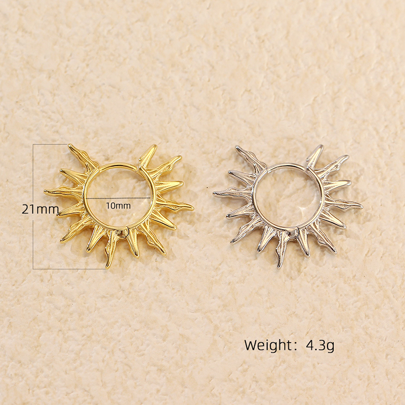 925 Sterling Silver Ear Needle – Statement Earrings Oversized recenzja i cena