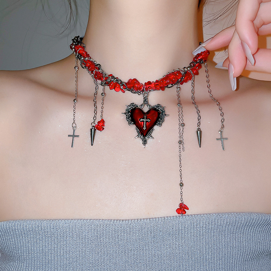 Gotycki Vintage Y2K Ciemnoczer – Women'S Emo Accessories recenzja i cena