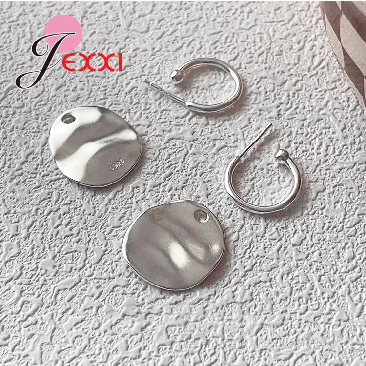 Nieregularne kolczyki koła z m – Statement Earrings Oversized recenzja i cena