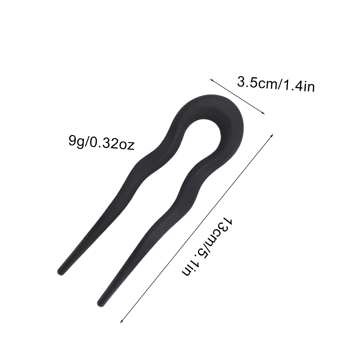 1/4 szt. Prosta, matowa spinka – Women Accessories On Sale recenzja i cena