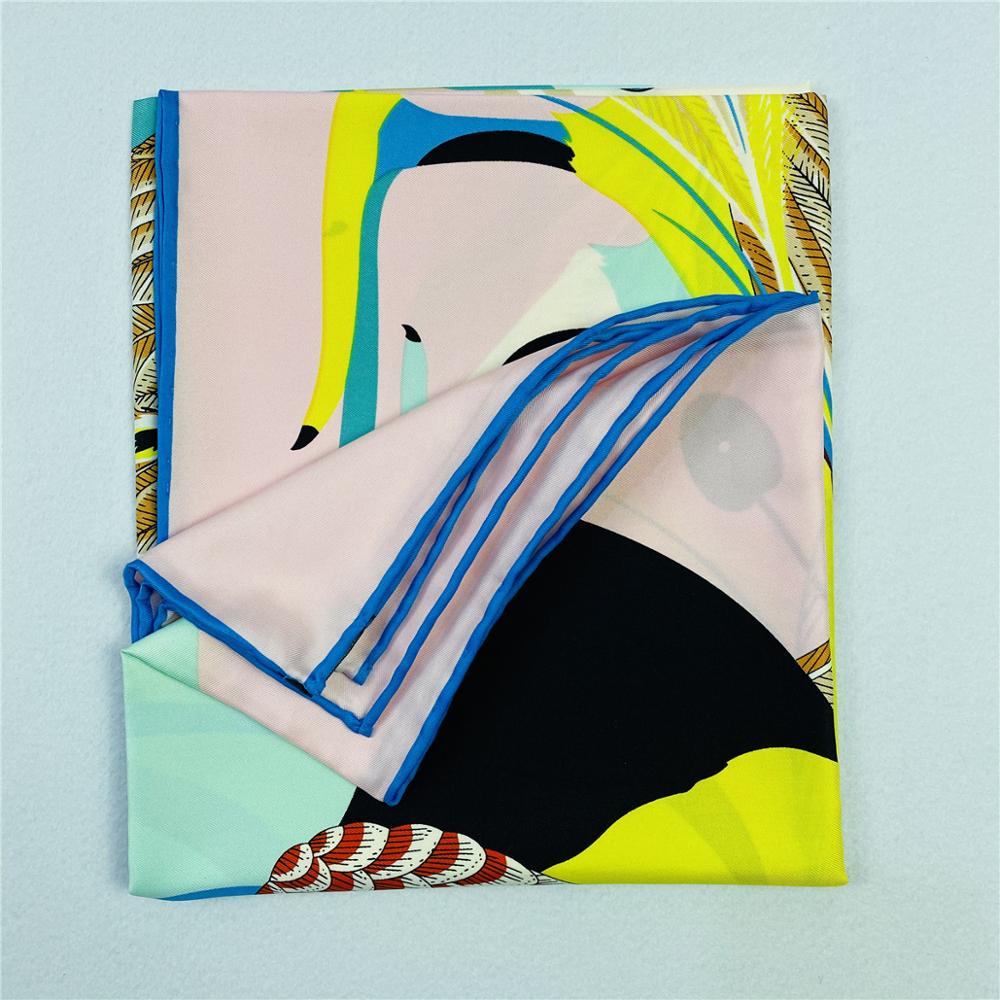 90cm luksusowa papuga Twill Si – Silk Scarf Square recenzja i cena