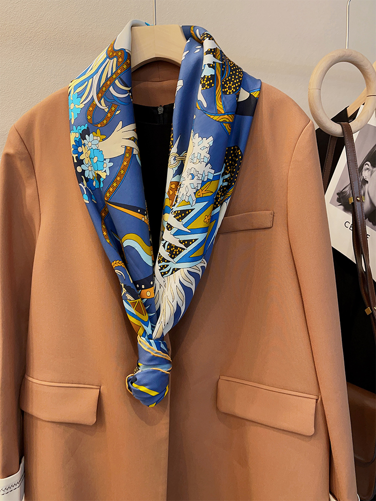 135CM 135CM jedwab duże chusty – Silk Scarf Square recenzja i cena